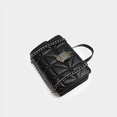 Diamond Belt Bag for Women, Small Chain Messenger Bag, Large Capacity Handbag