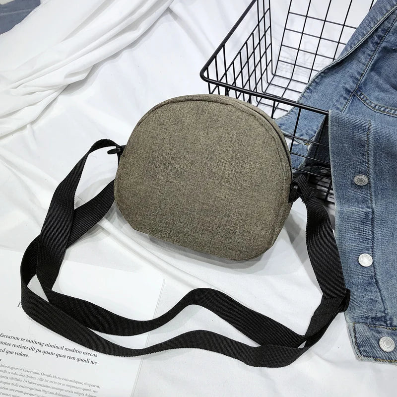 Women's Nylon Shoulder Bag Reusable Shopping Casual Messenger Handbag