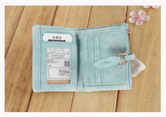 Women's Frosted Leaf Mini Pocket Wallet
