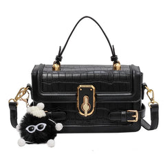 Women's Shoulder Bag Messenger Bag Fur Pendant Shopper's Purse