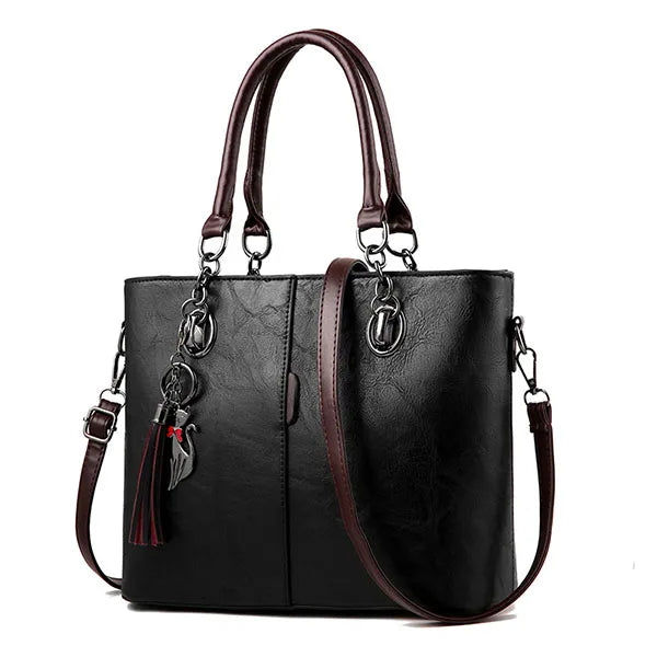 Soft Leather Waist Bag Women's Handbag Casual Shoulder Bag