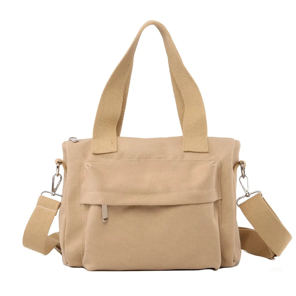 Women's Canvas Shoulder Bag Casual Messenger Bag