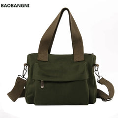 Women's Canvas Shoulder Bag Casual Messenger Bag