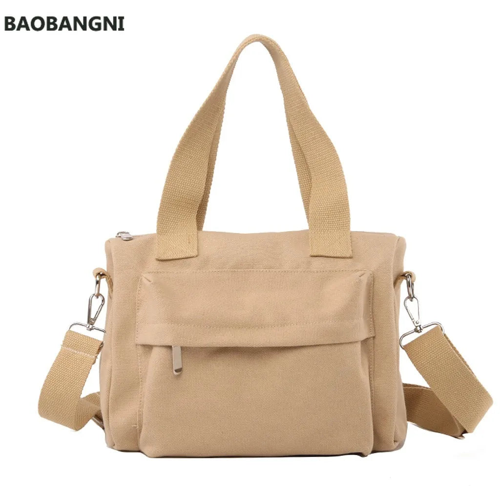 Women's Canvas Shoulder Bag Casual Messenger Bag
