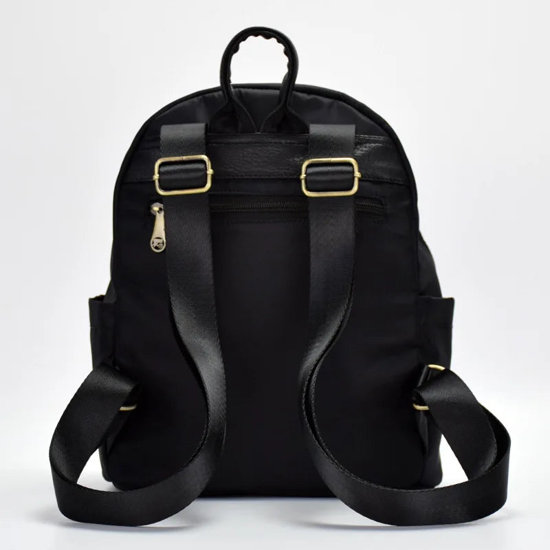 Ethnic Green Oxford Cloth Embroidered Backpack