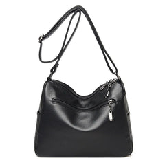 Leather Crossbody Bag for Women Shoulder Handbag Messenger Bag