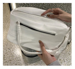 Women Soft PU Leather Shoulder Bag Large Capacity Crossbody Handbag