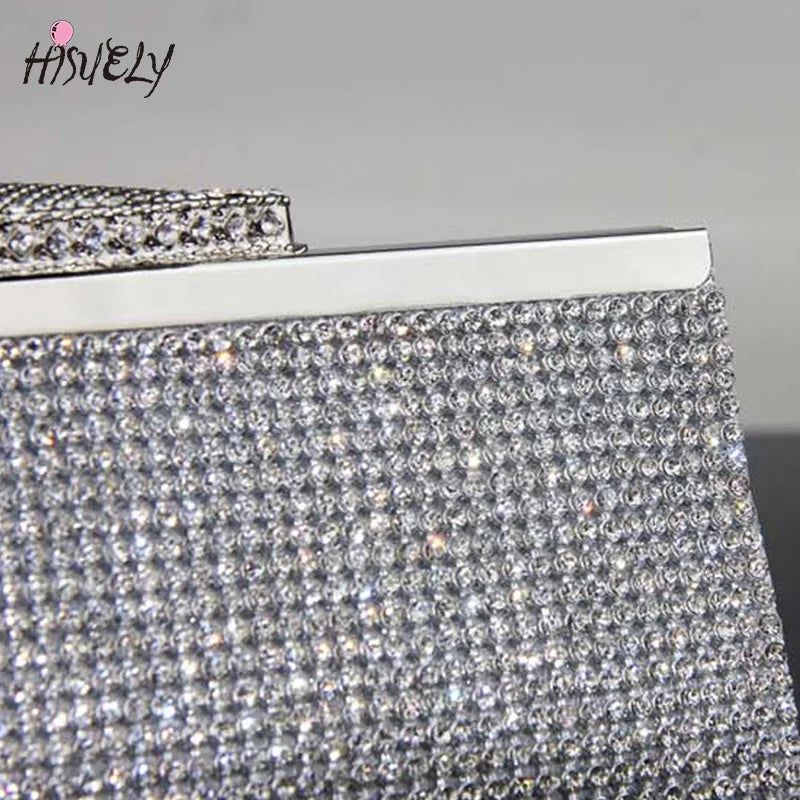 Diamond Banquet Clutch Bag for Women