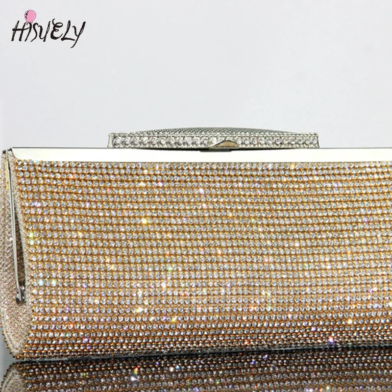 Diamond Banquet Clutch Bag for Women