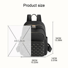 Large Capacity Travel Backpack for Women, Casual Bag for College