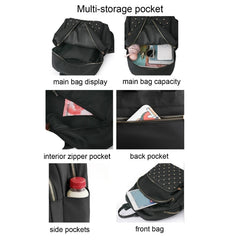 Large Capacity Travel Backpack for Women, Casual Bag for College