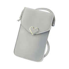 Touchable Leather Female Pouch Crossbody Mini Bag