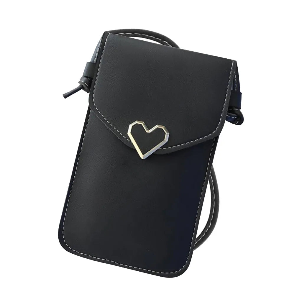 Touchable Leather Female Pouch Crossbody Mini Bag