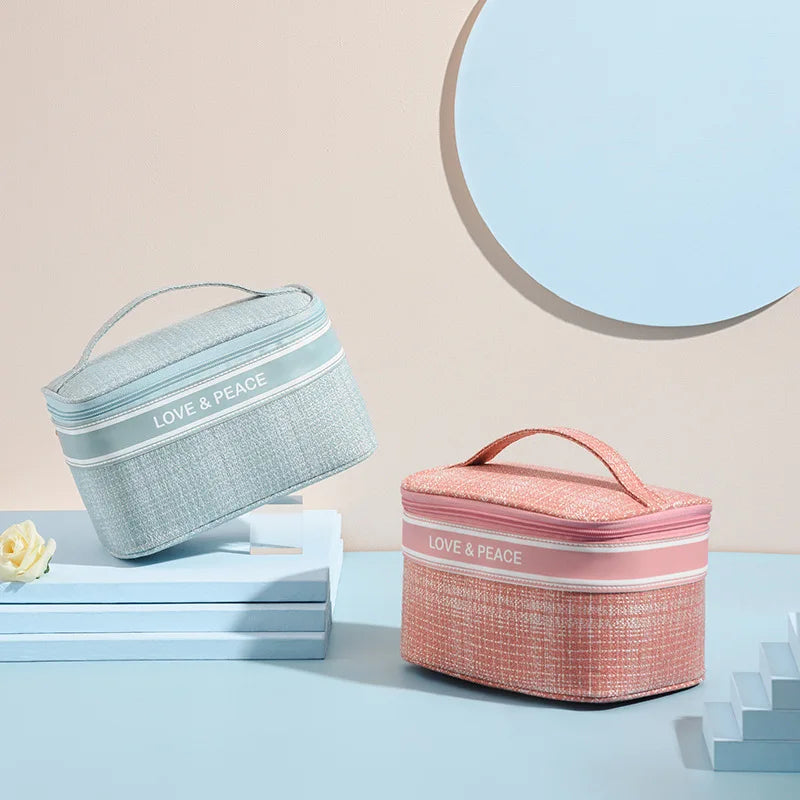 Women's Travel Wash Bag Large Capacity Beauty Cosmetic Box
