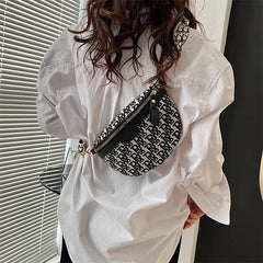 Womens Shoulder Bag Shell Crossbody Bags Vintage Letter Handbags