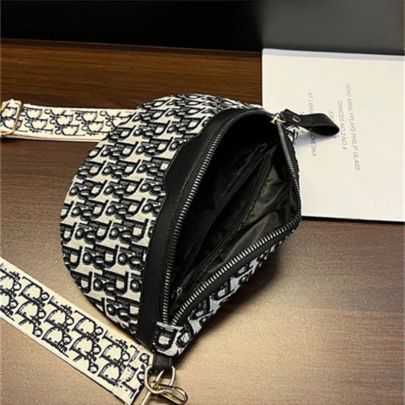 Womens Shoulder Bag Shell Crossbody Bags Vintage Letter Handbags