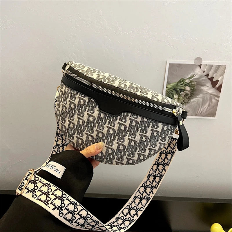 Womens Shoulder Bag Shell Crossbody Bags Vintage Letter Handbags