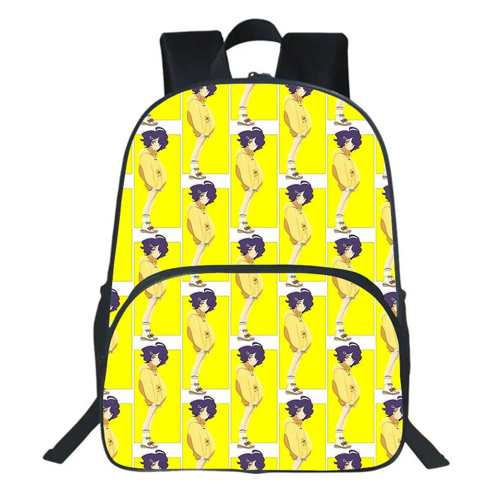 Wonder Egg Priority Backpack Women High Capacity Knapsack Anime Student