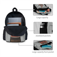 Wonderland 1 Backpacks Men's Women's Bags Zip Pockets