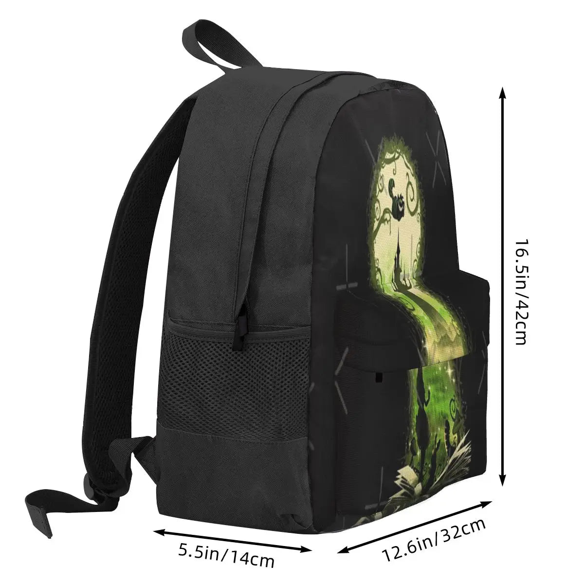 Wonderland Key Backpacks Unisex Bags Men Women School