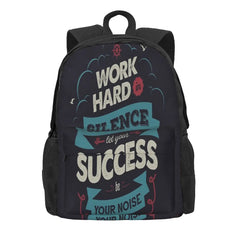 Work Hard Backpacks Men's & Women's Bags Reusable Mens Feminina Backpack