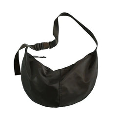 Dumpling Bag College Student Large Capacity Shoulder Bag Unisex Cross Bag