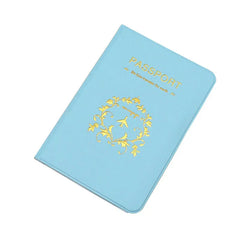 Universal Leather Passport Cover 5 Colors Travel Passport Cover Men and Women