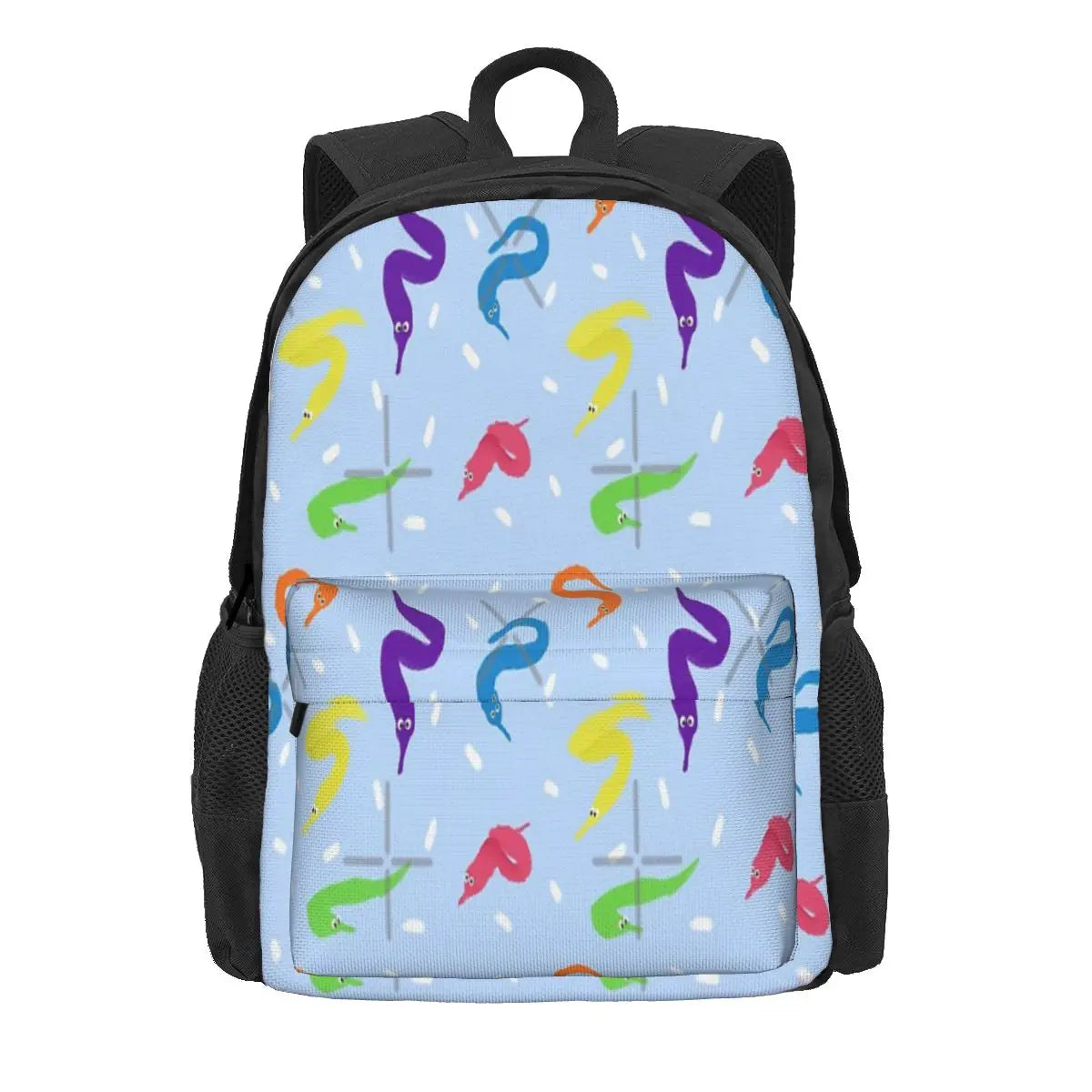 Worm On A String Babey Backpacks for Men and Women