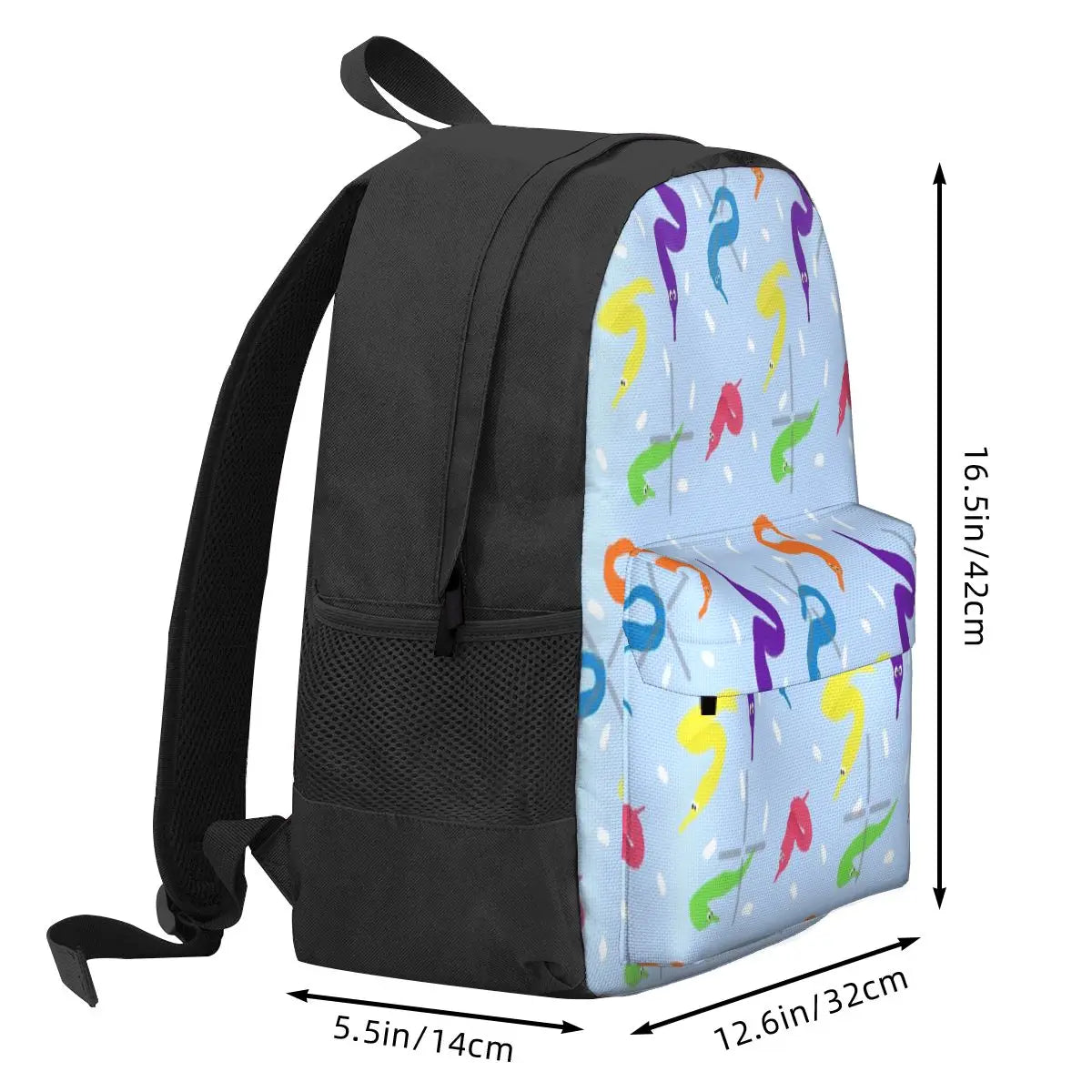 Worm On A String Babey Backpacks for Men and Women