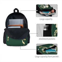Rohan Banner Backpack Men Women School Bag Harajuku Style