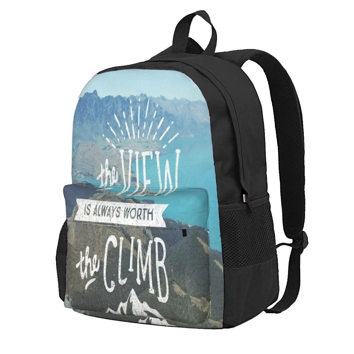 Worth The Climb Backpacks Men's Backpacks Bags For Women Female Bag