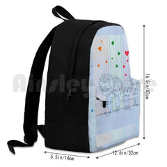 Wotakoi Love Is Hard For Chibi Anime Outdoor Hiking Backpack