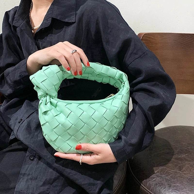 Small Handbag PU Leather Clutch Bag Women Totes Shoulder Bag Lady Handbags