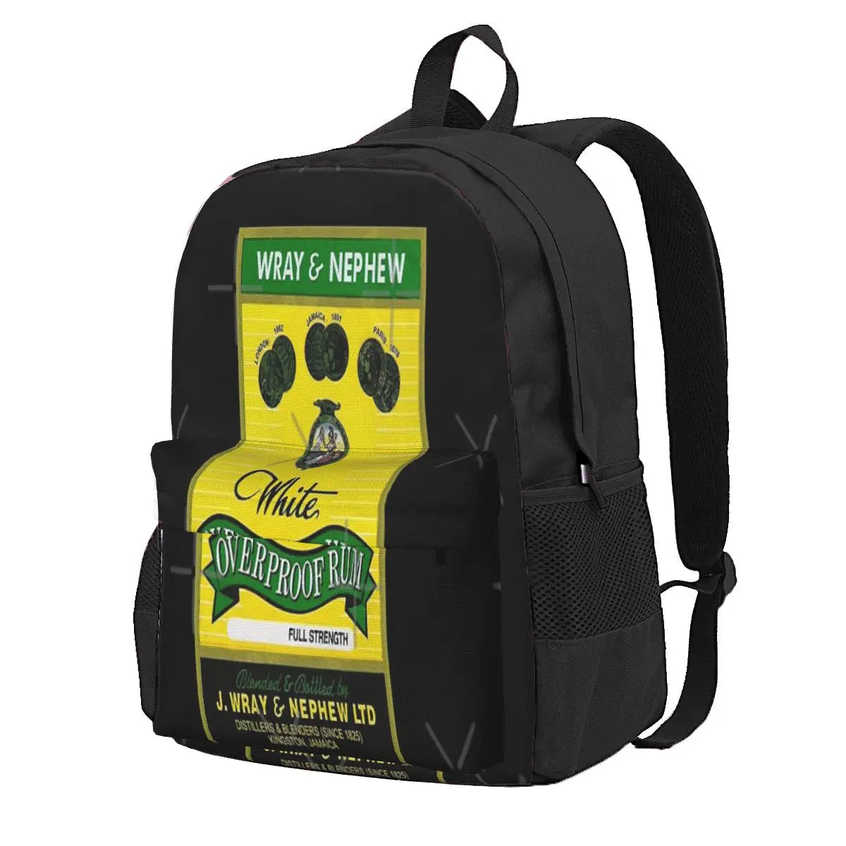 Wray & Nephew Backpacks Men Women Back Pack