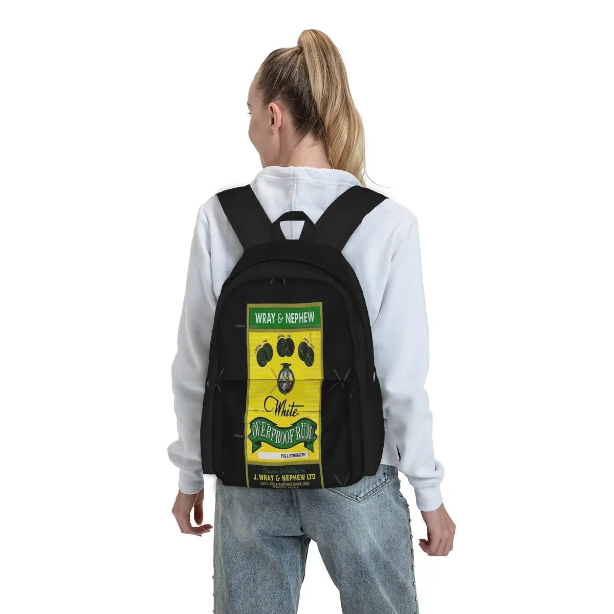 Wray & Nephew Backpacks Men Women Back Pack