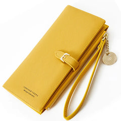 Vintage Wristlet Clutch Wallet for Women with Zipper Pocket
