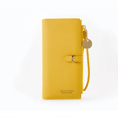 Vintage Wristlet Clutch Wallet for Women with Zipper Pocket