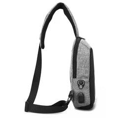 Polyester Mini Chest Bag Casual Satchel