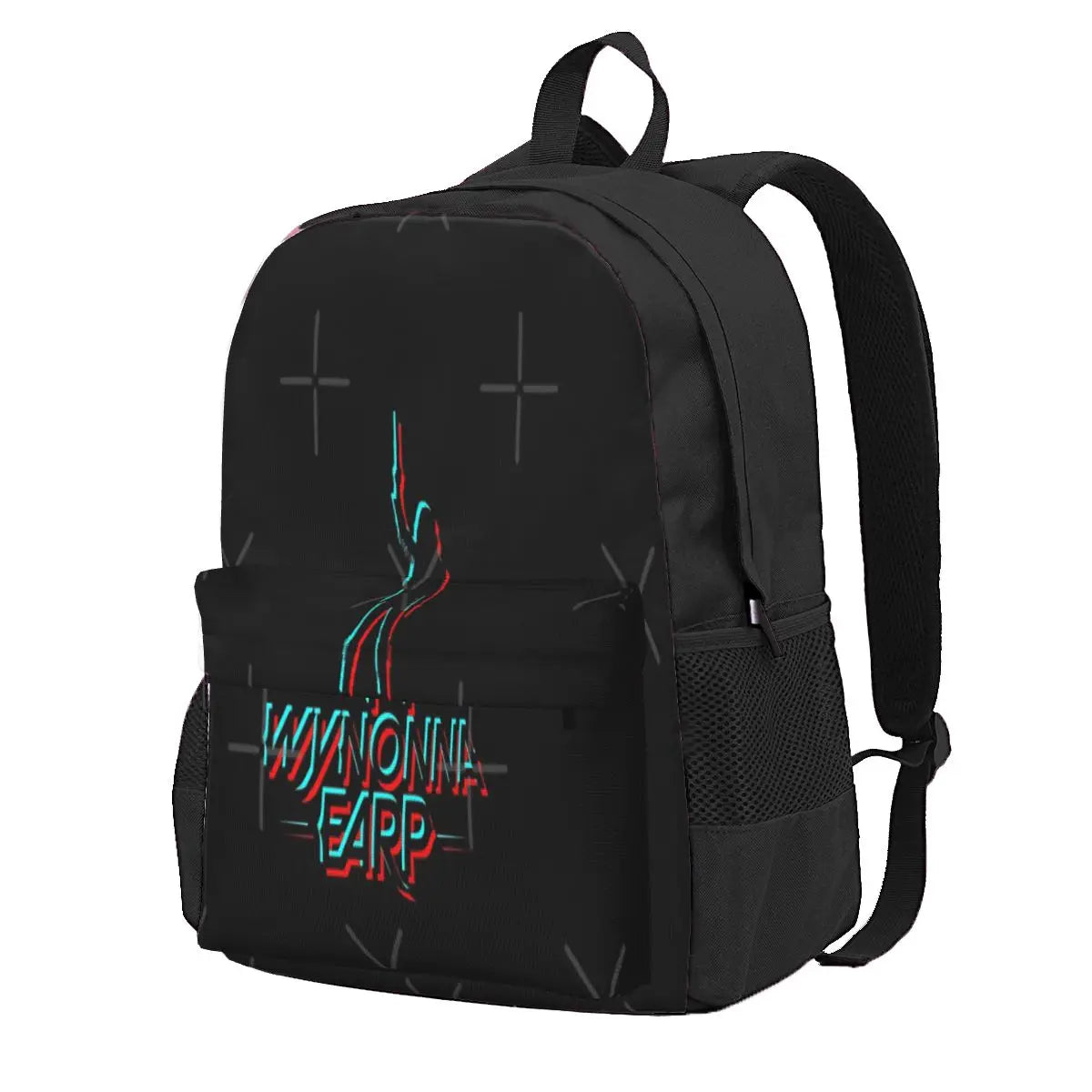Wynonna Earp Retro Glitch Backpacks Men Women Rucksack Bag Feminina
