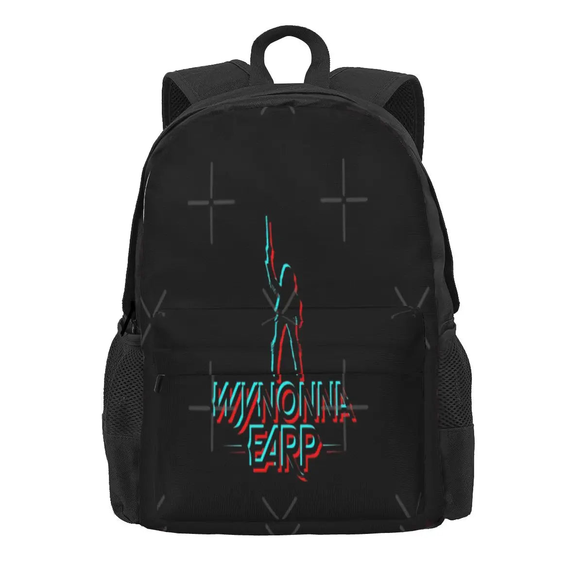 Wynonna Earp Retro Glitch Backpacks Men Women Rucksack Bag Feminina