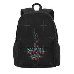 Wynonna Earp Retro Glitch Backpacks Men Women Rucksack Bag Feminina