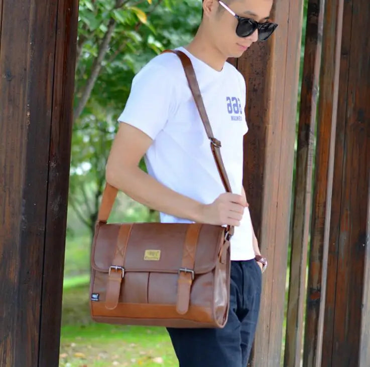 Vintage Messenger Bag Satchel Shoulder Bag