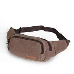 Canvas Waist Bag for Running and Cycling