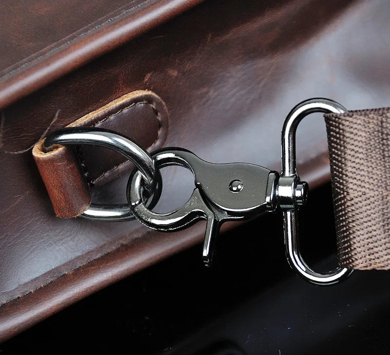Vintage Men's Cross-body Bag Small Handbag