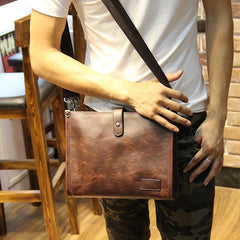 Vintage Men's Messenger Bag Cross-Body