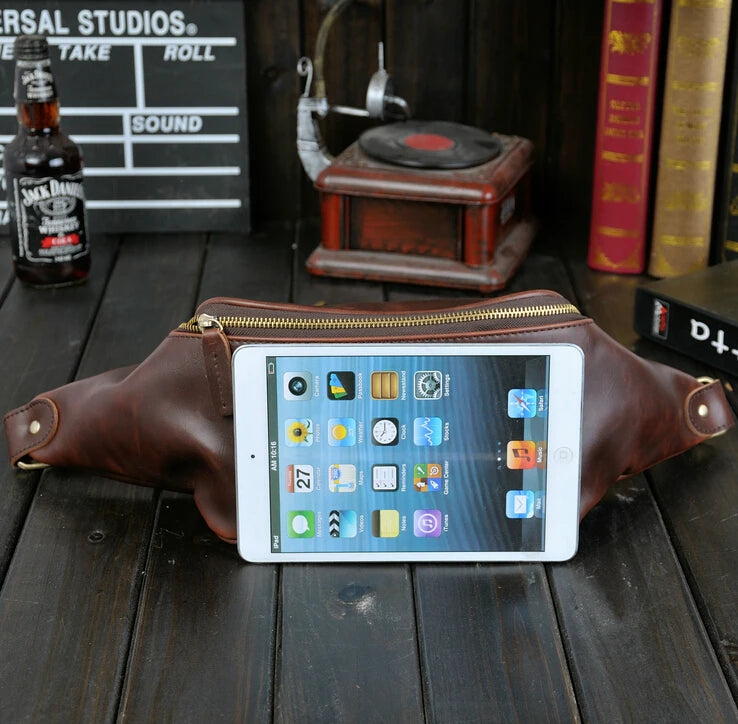 Hot Man Vintage Chest Pack Male Cross-Body Bags