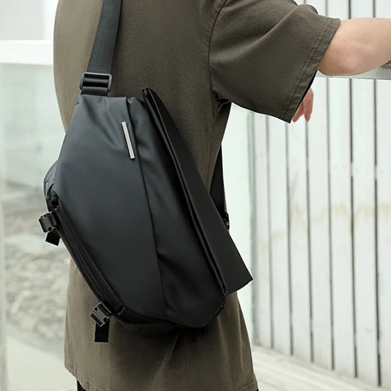 Crossbody Bag Men's Bag Work Clothes Motorcycle Backpack Functional Postman