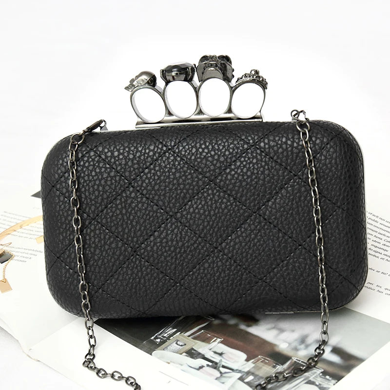 Casual Envelope Bag Women Clutches Handbags Ladies Ghost Bag 050