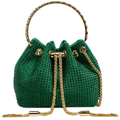 XIHAHA Rhinestone Handbag for Women Bag Diamonds Shoulder Bag Purse Ladies