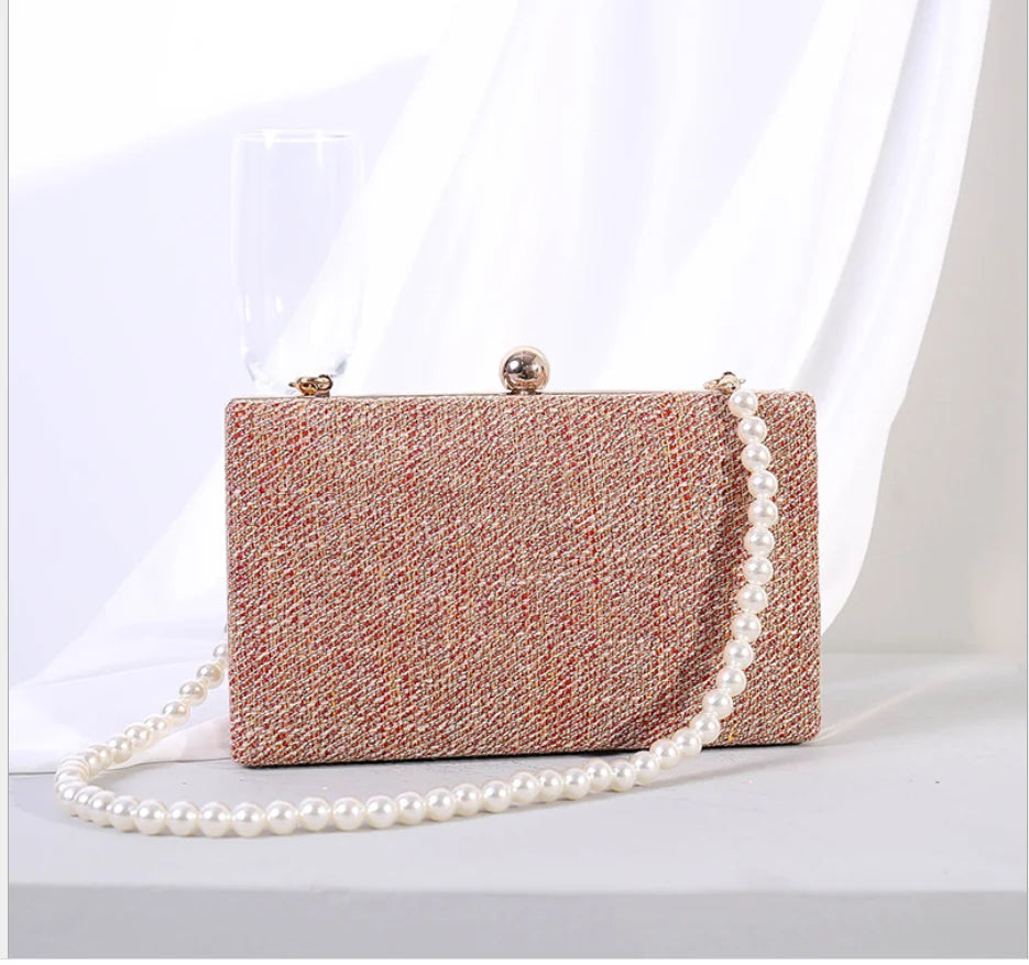Formal Dinner Beaded Evening Bags Bridal Clutch Wedding Handbags